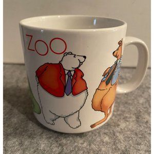 This Place Is A Zoo Mug  By Russ Berrie  #1193